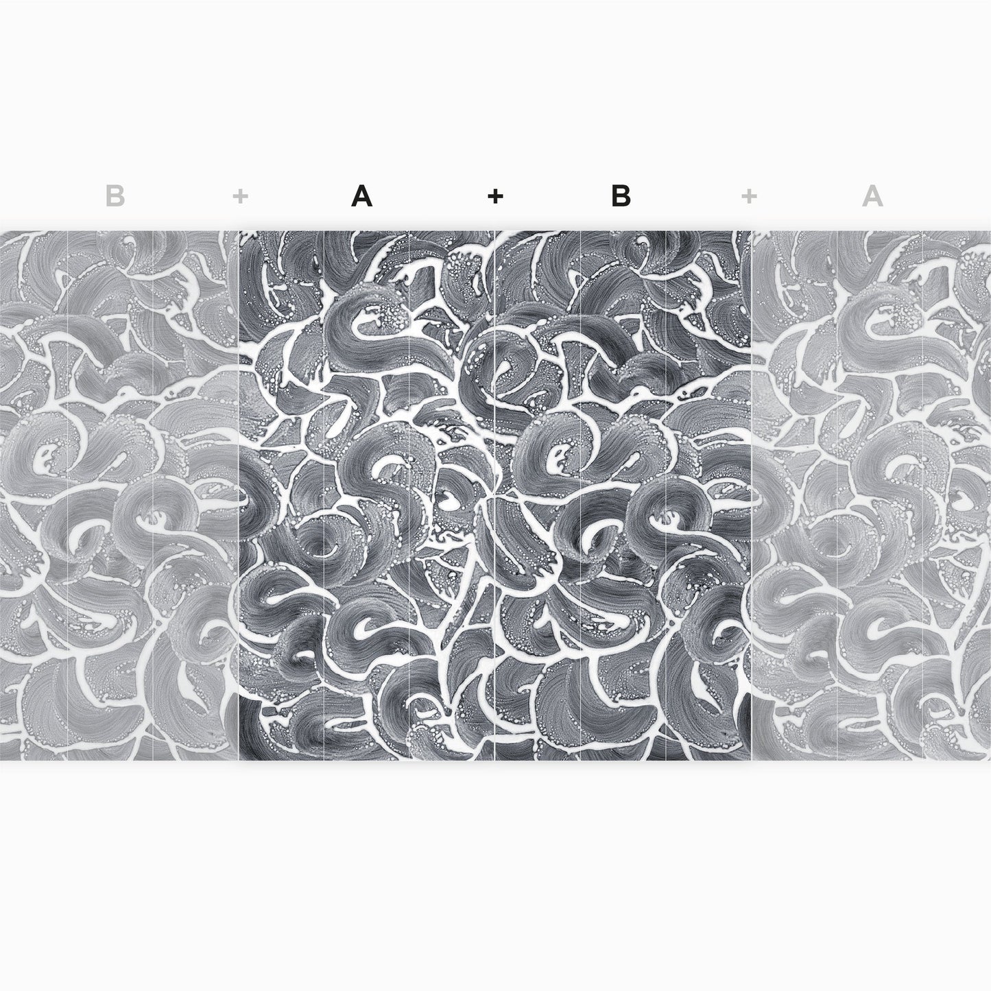 Remous Noir et dorure artisanale