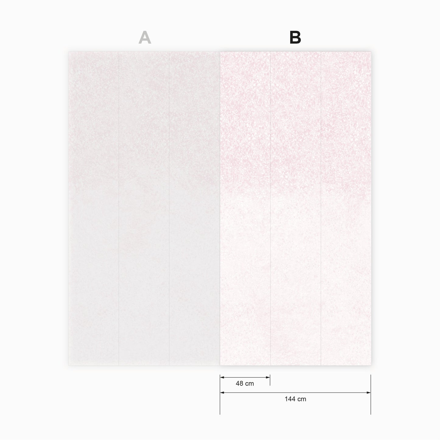 Neige Rose et dorure artisanale