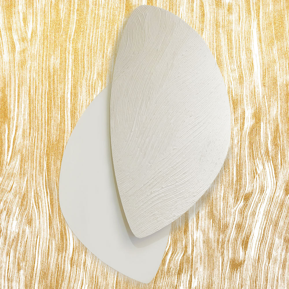 Grande Applique Double Galet Décor Alluvion