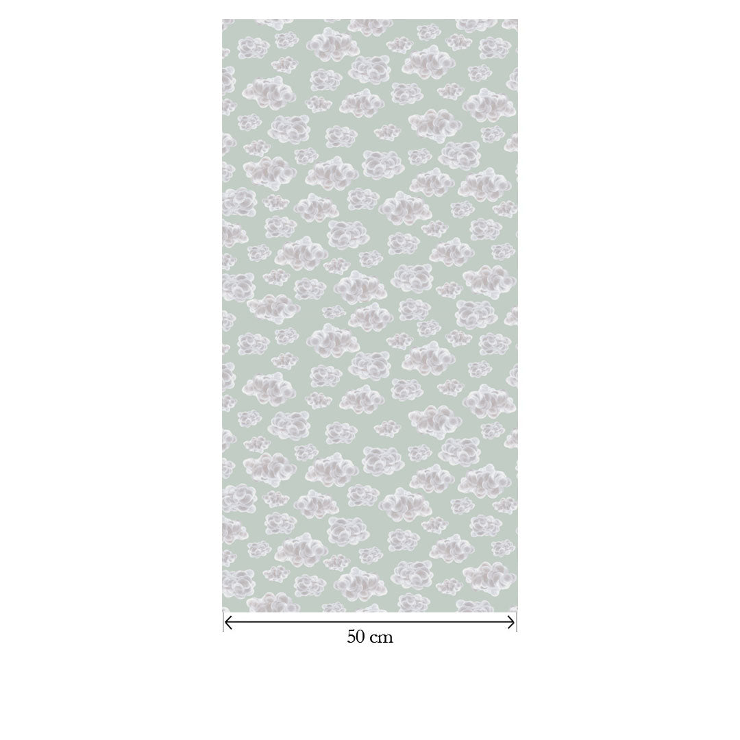 Papier Peint Nuée Menthe